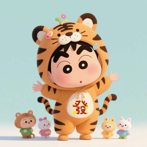 chibi avatar hổ cute chibi avatar hổ cute