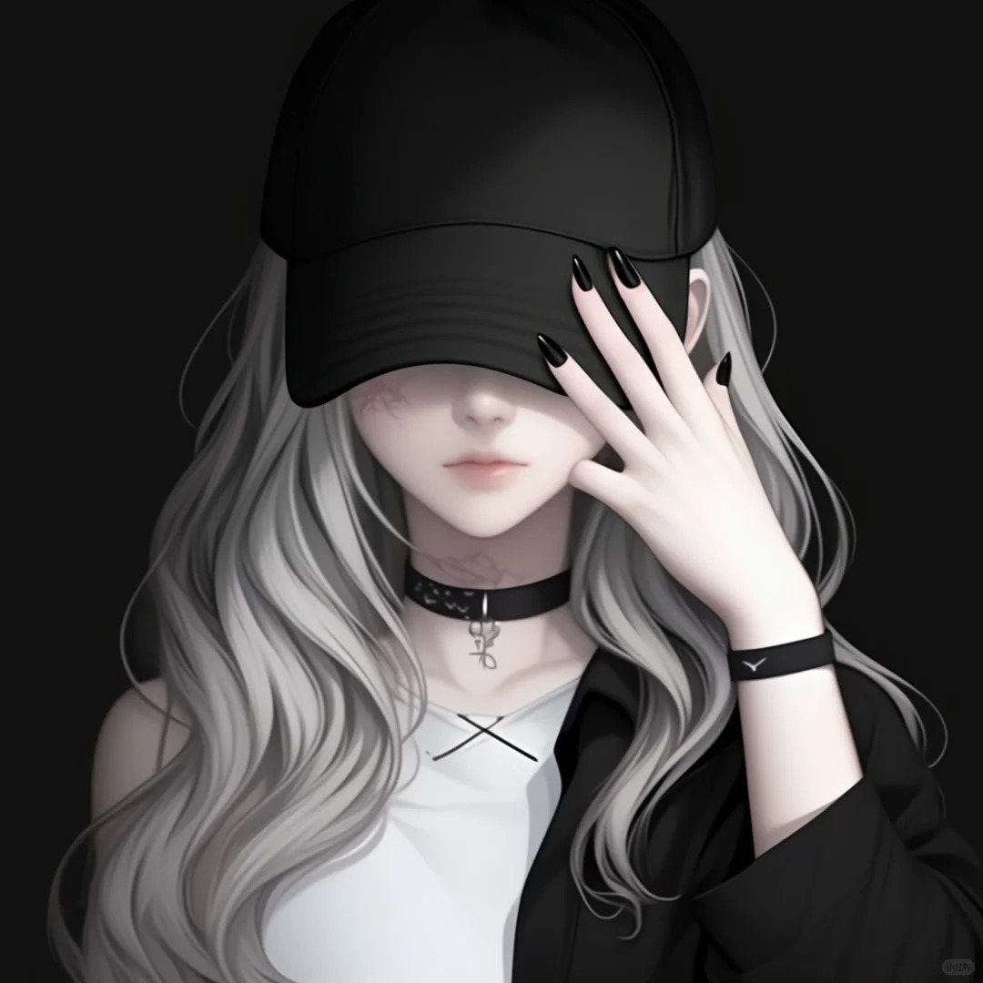 đen trắng avatar anime nữ ngầu đen trắng avatar anime nữ ngầu