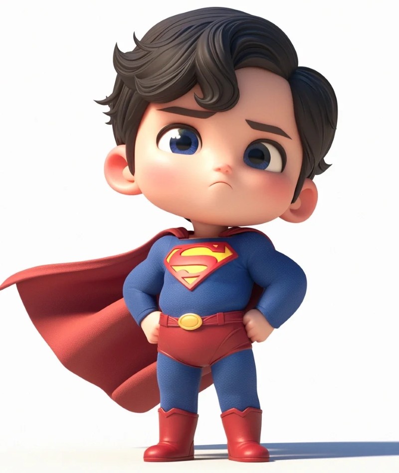 hình siêu nhân chibi