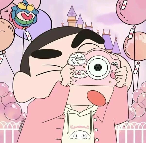 lầy lội đôi avatar shin cute (7)