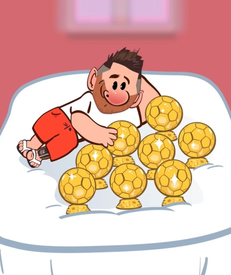 messi chibi 10
