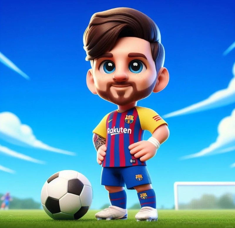 messi chibi 20