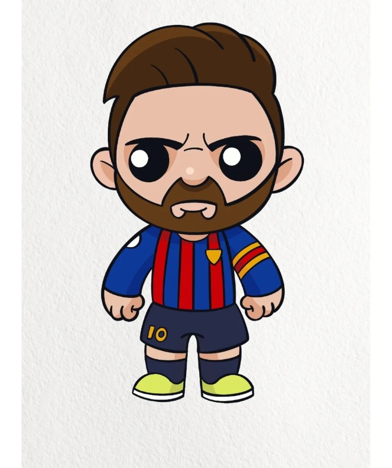 messi chibi 21