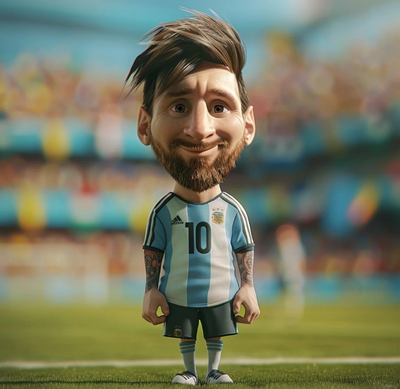 messi chibi 24