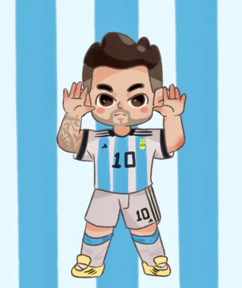 messi chibi 28
