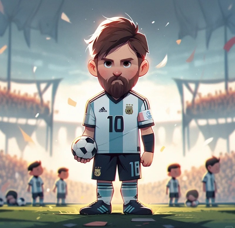 messi chibi 30
