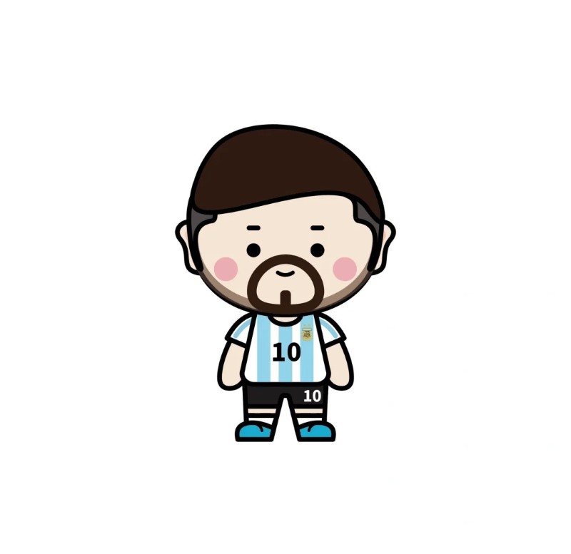 messi chibi 7