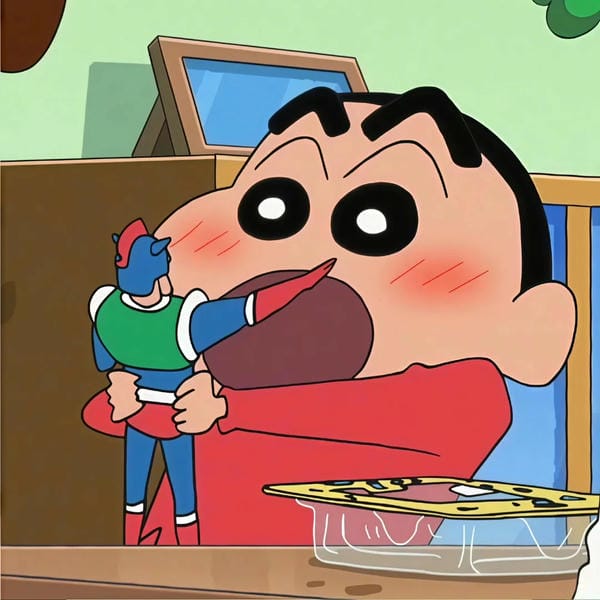 ngộ nghĩnh avatar shin cute (7)