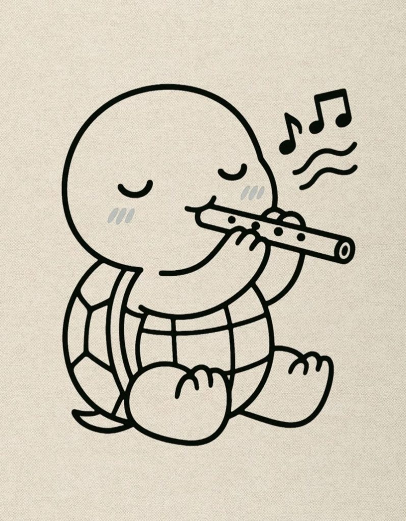 Bộ sưu tập 80+ rùa chibi cute lạc lối con tim