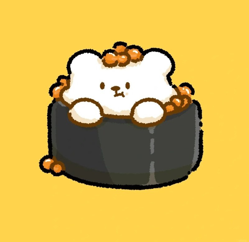 sushi chibi cute 1