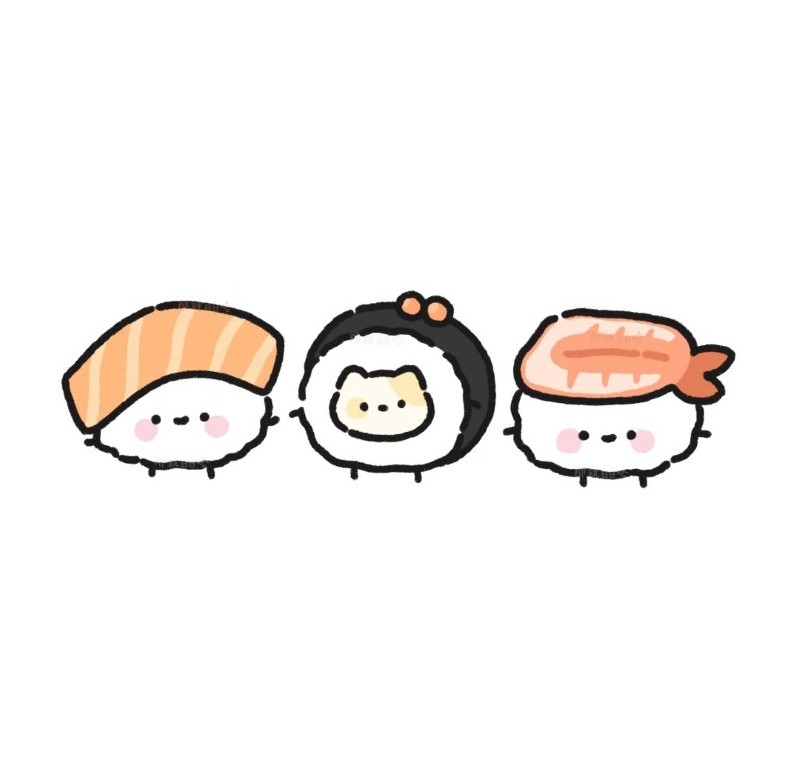 sushi chibi cute 19