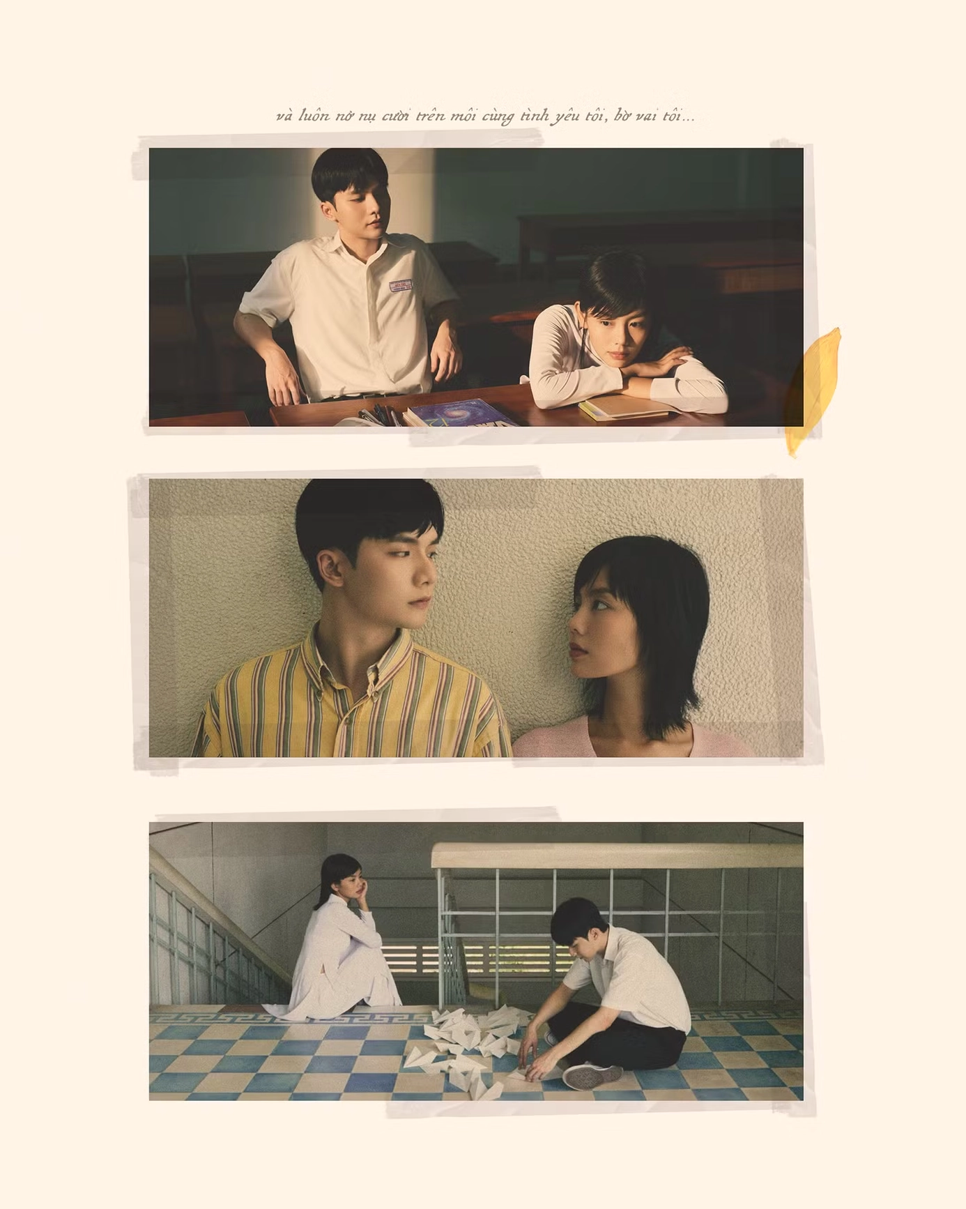 Album Anh Bờ Vai kể câu chuyện tình đơn phương 10 năm của nhân vật Vương Bình.