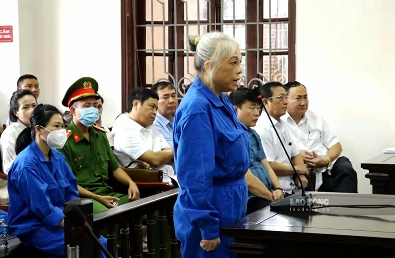 Bị cáo Châu Thị Mỹ Linh được xác định giữ vai trò chủ mưu trong vụ án. Ảnh: Việt Bắc