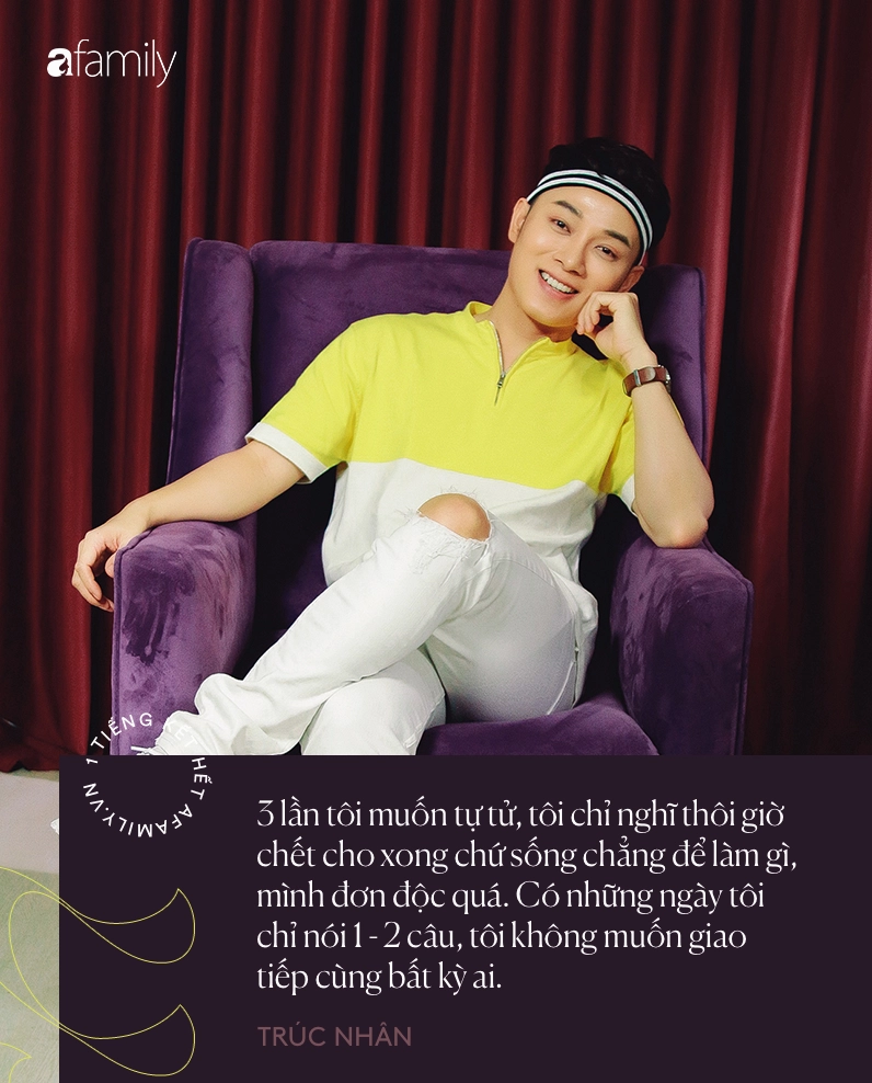 Chân dung mẹ Trúc Nhân, người phụ nữ trẻ đẹp và vui tính.