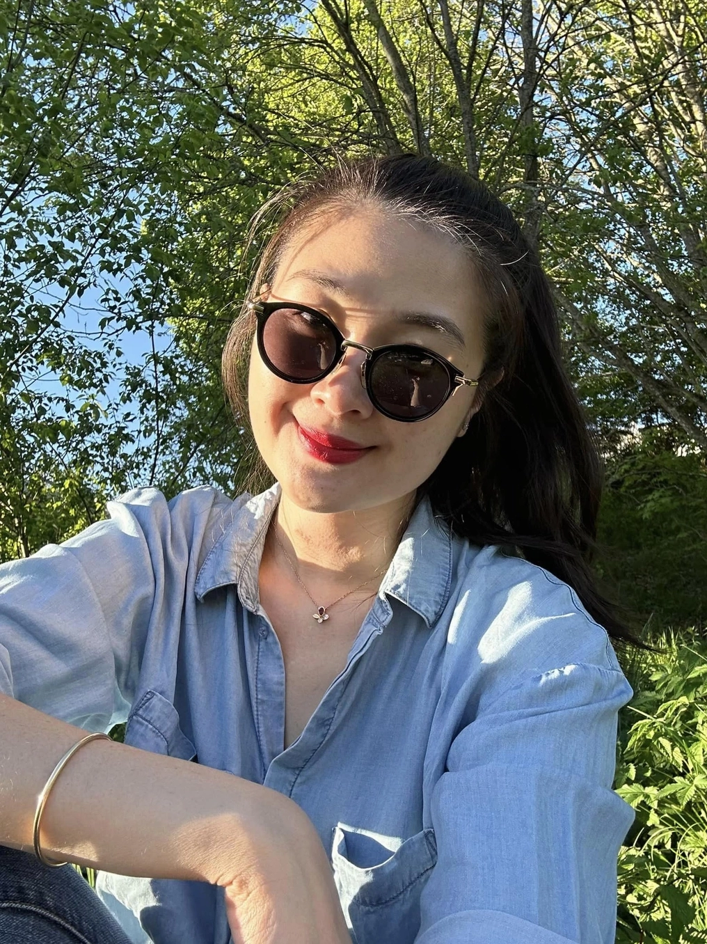 Cuộc sống Mạc Anh Thư ở Phần Lan: Nhan sắc rạng rỡ, hiếm hoi nhắc Huy Khánh - 1