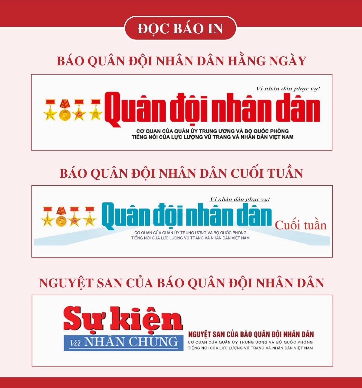 Đọc báo in