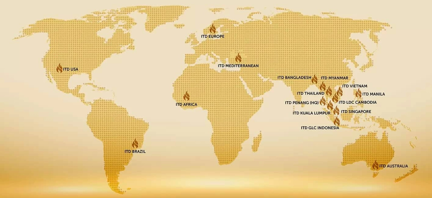 Một trong các chi nhánh toàn cầu của ITD World