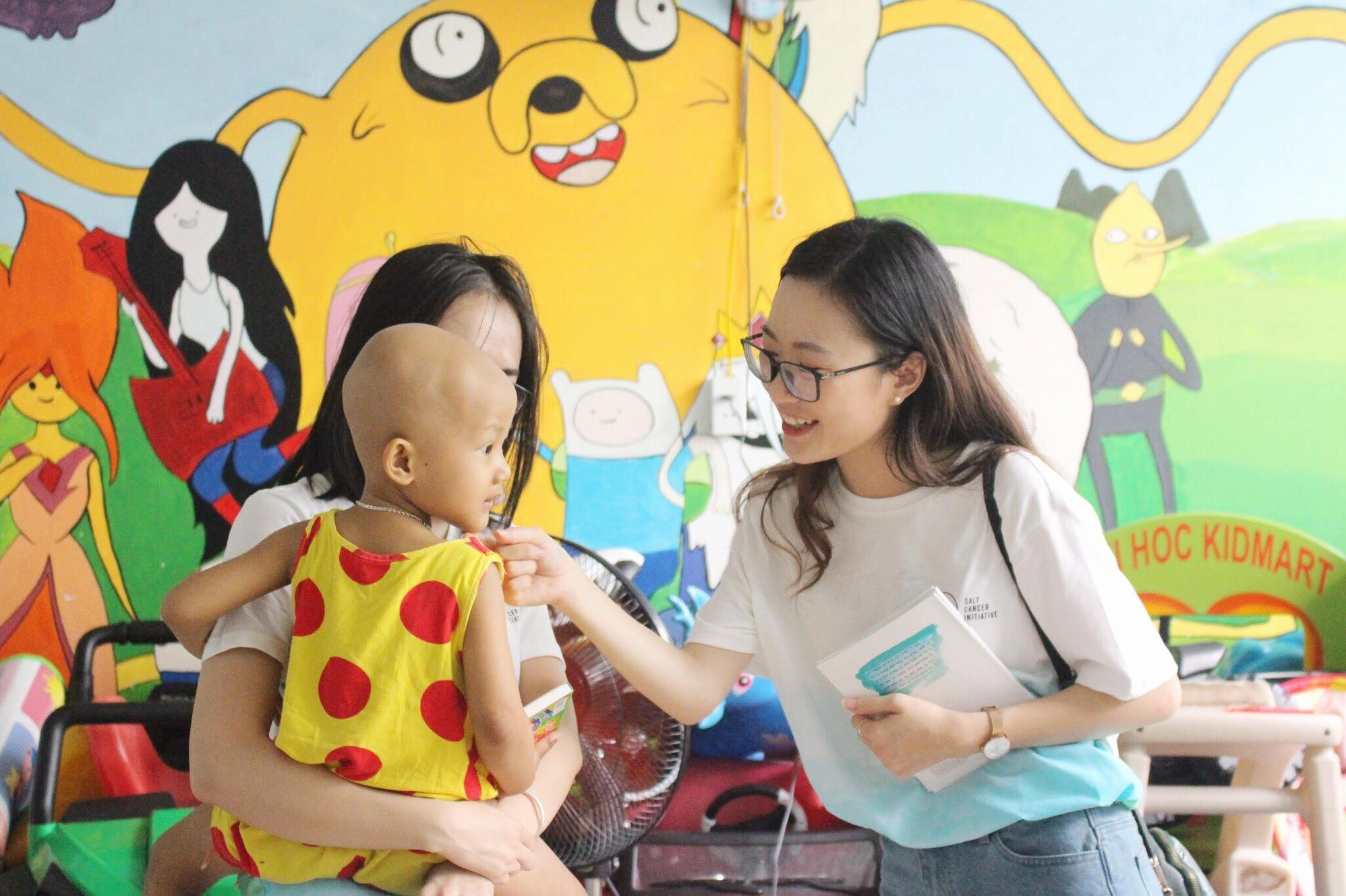 Nữ chiến binh Thủy Muối với tinh thần lạc quan