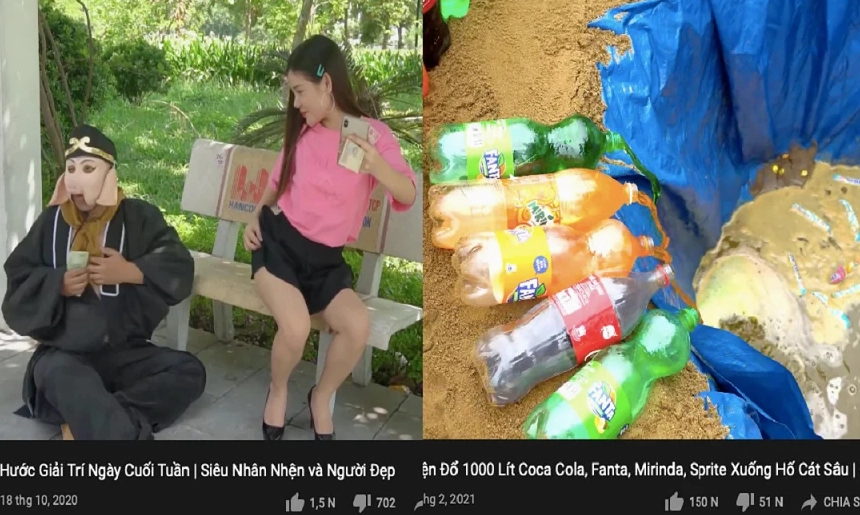 Sau Thơ Nguyễn, một kênh YouTube nữa khiến cộng đồng mạng phẫn nộ vì nội dung phản cảm, nhảm nhí và nguy hiểm cho trẻ em