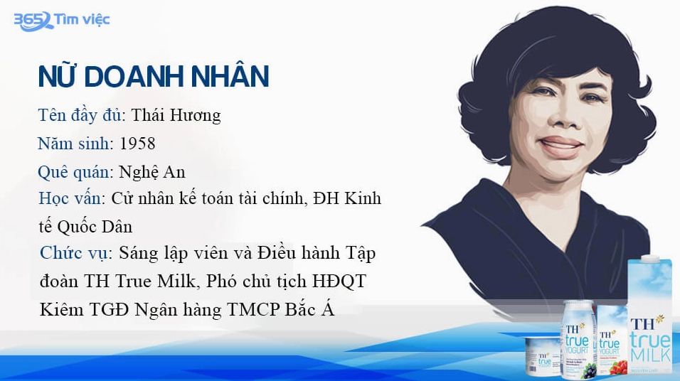 Sơ lược tiểu sử doanh nhân Thái Hương