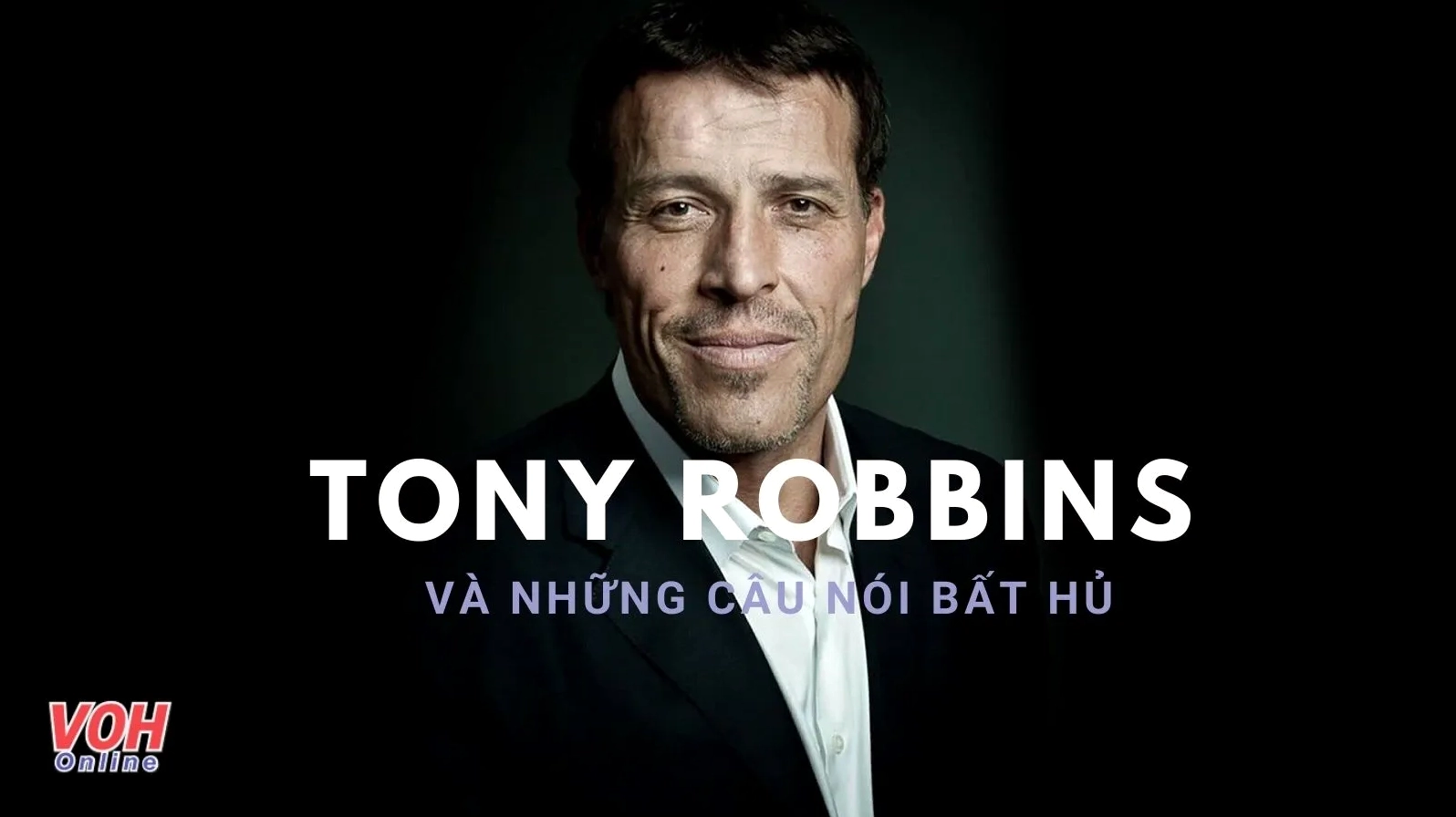 Tony Robbins, một diễn giả và chuyên gia phát triển bản thân nổi tiếng cùng lĩnh vực với Jack Canfield