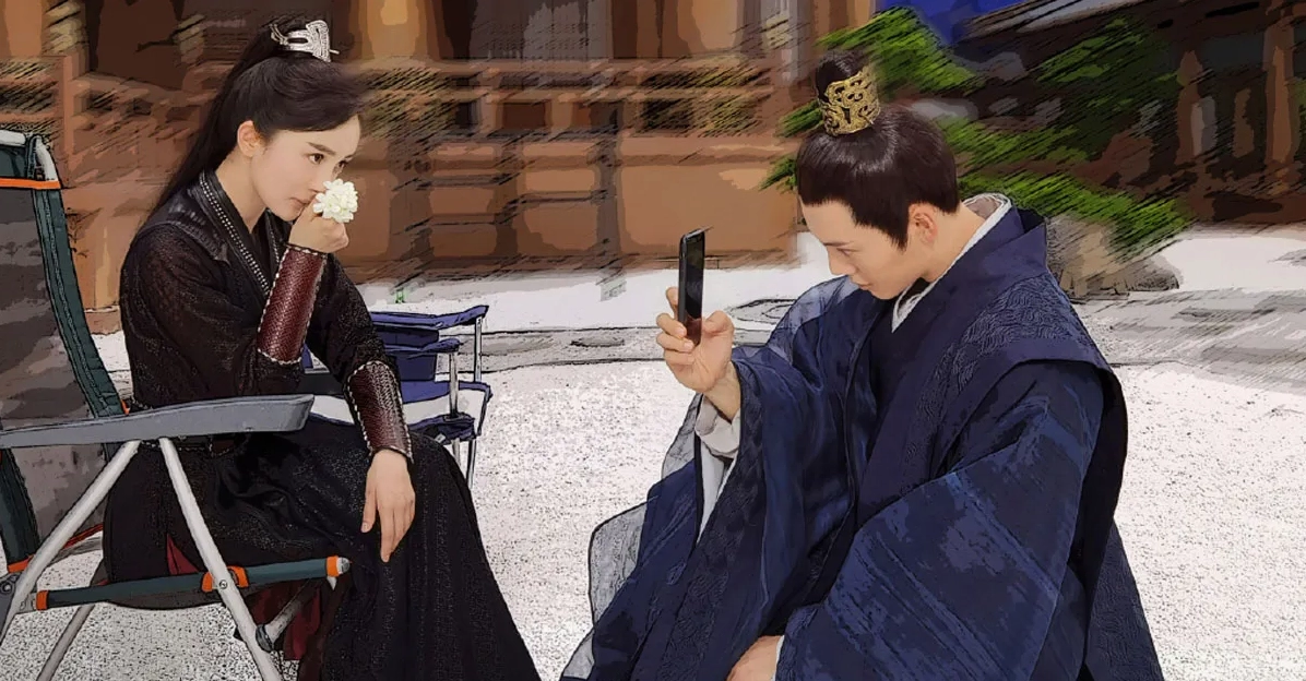 Trần Vỹ Đình siêu có tâm khi chụp ảnh cho Dương Mịch trong Hộc Châu Phu Nhân