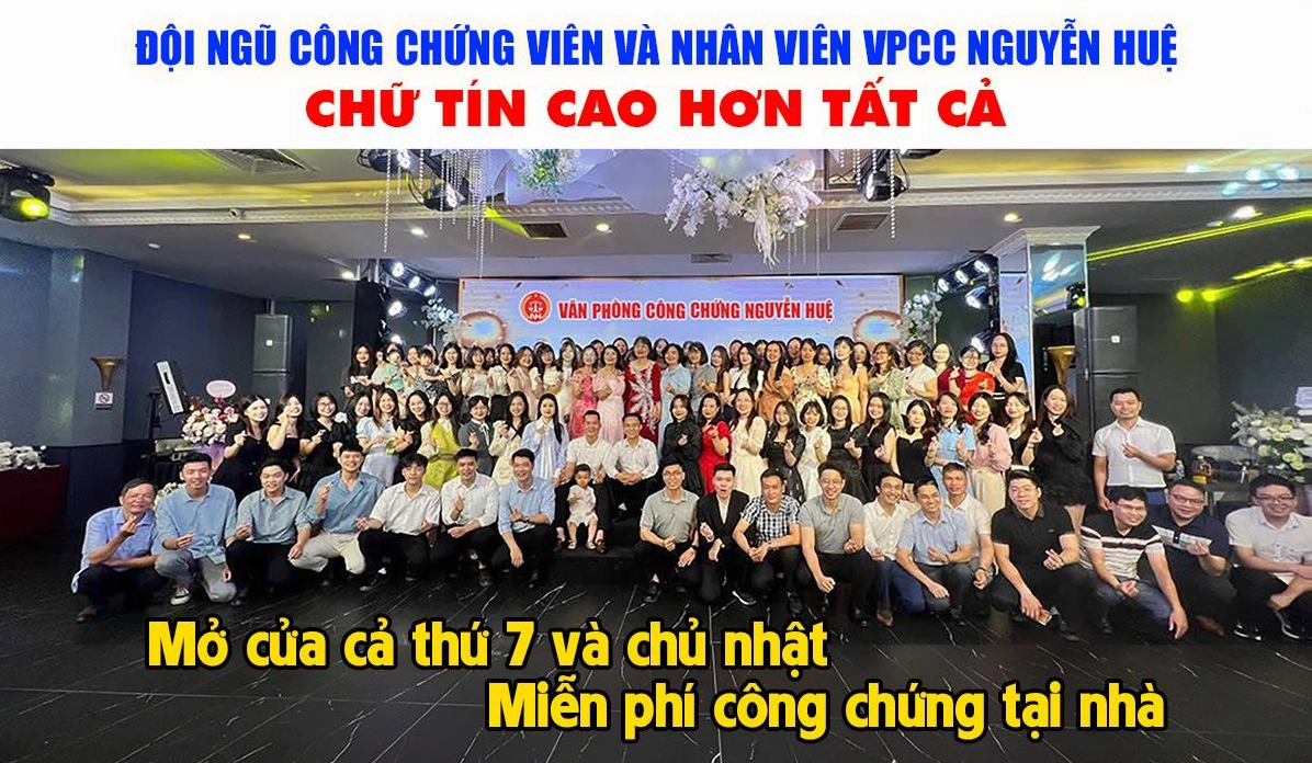 Văn phòng công chứng Nguyễn Phúc Lai