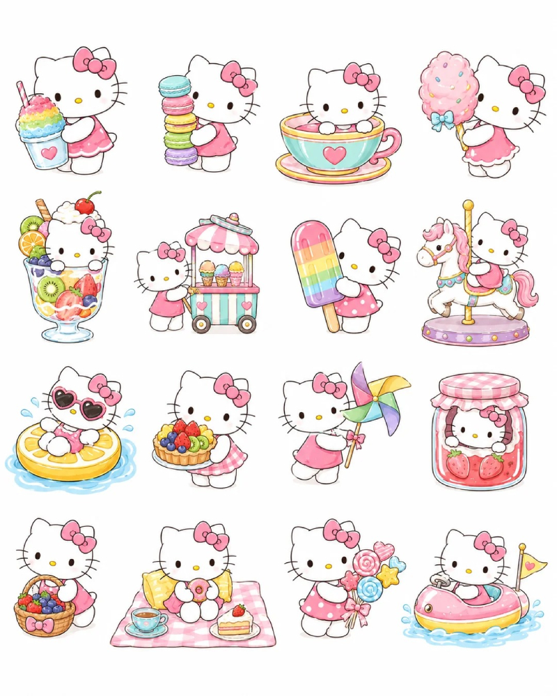 hello kitty sticker 13