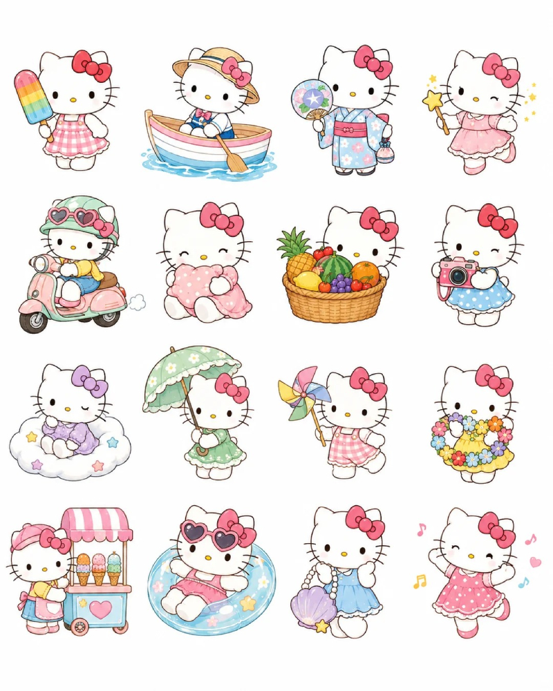 hello kitty sticker 15