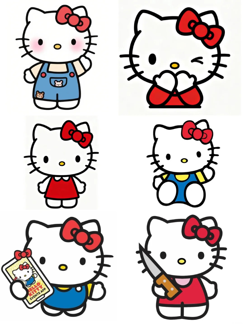 hello kitty sticker 2
