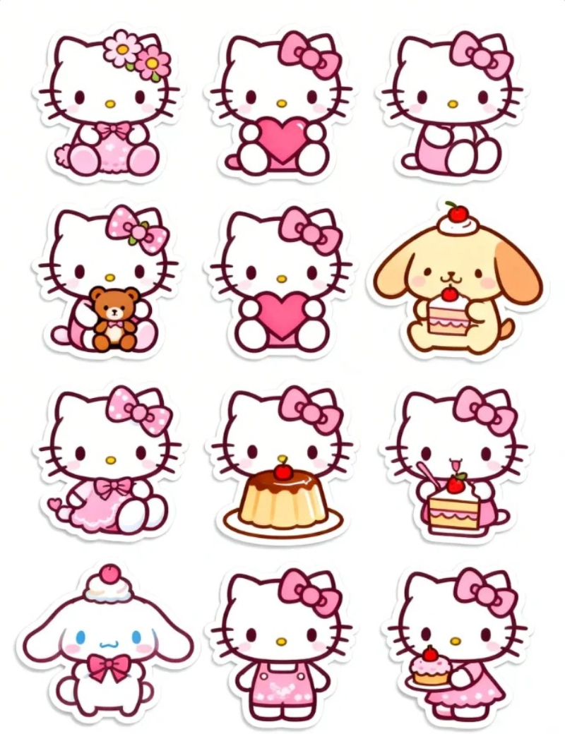 hello kitty sticker 21