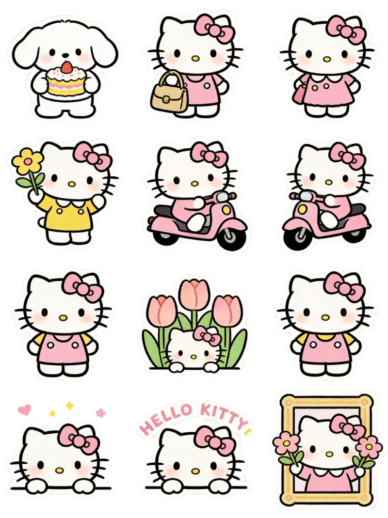 hello kitty sticker 28