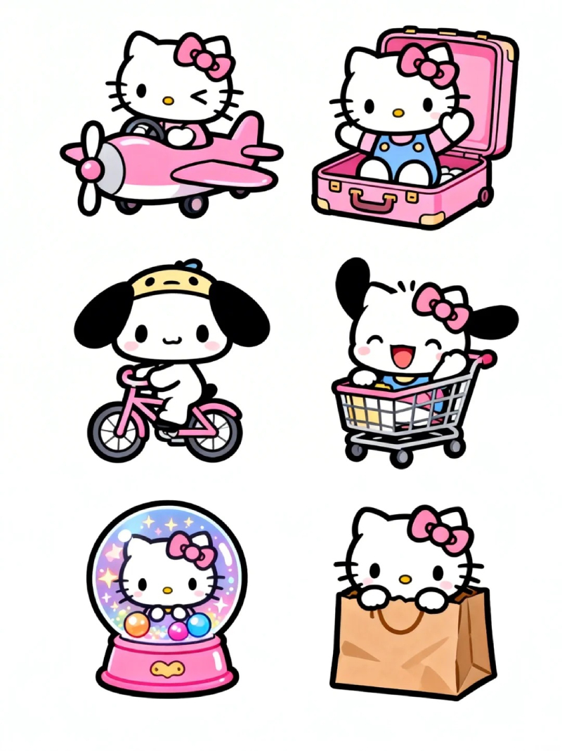 hello kitty sticker 29