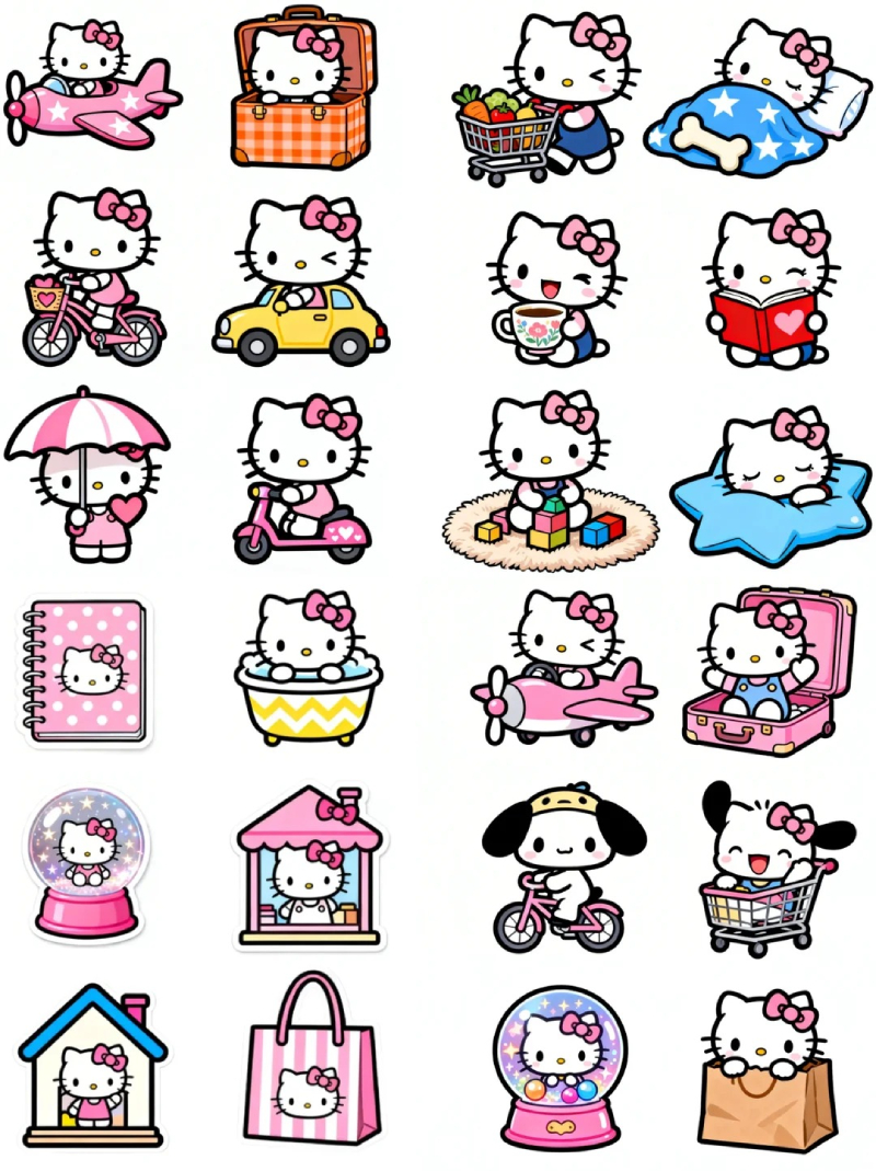 hello kitty sticker 33