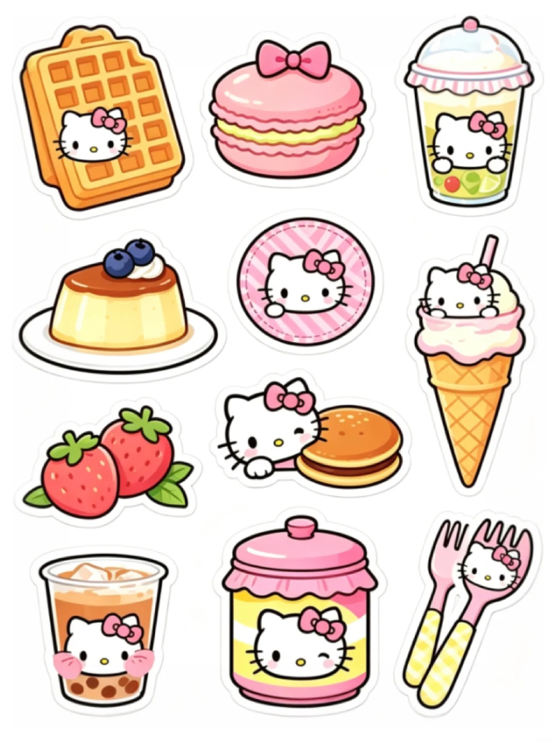 hello kitty sticker 36