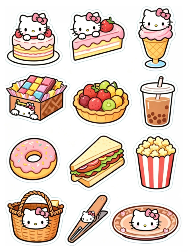 hello kitty sticker 37
