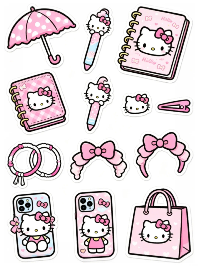 hello kitty sticker 38