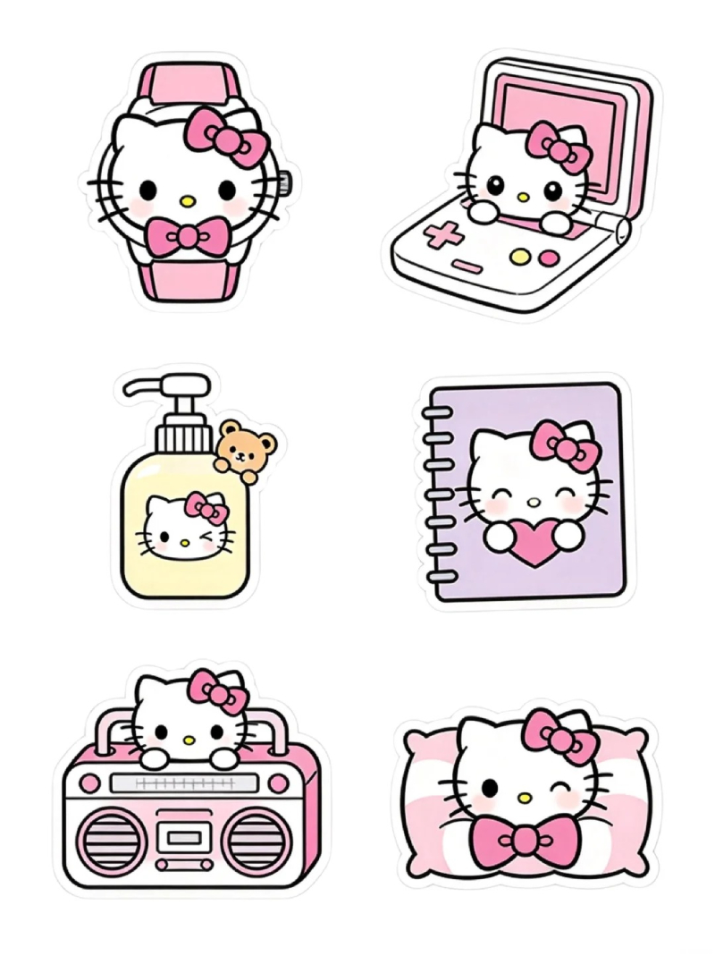 hello kitty sticker 4