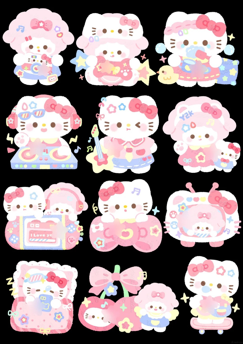 hello kitty sticker